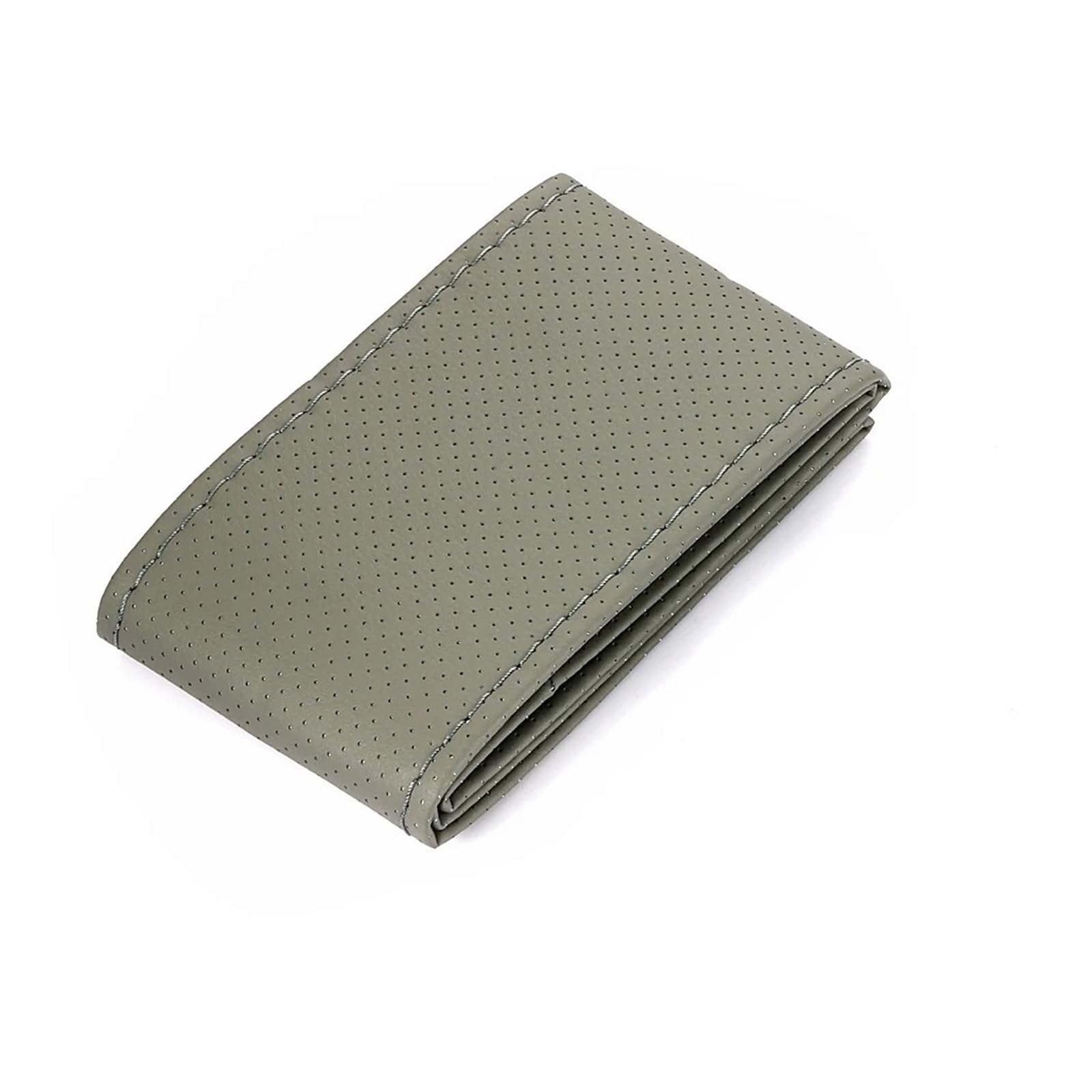 Auto Lenkradabdeckung Geflecht Auf Lenkrad Auto Lenkradbezug Kunstleder Durchmesser 38cm Auto Autozubehör Lenkradbezug Fürs Auto(Gray) von RAGPUKMUAN