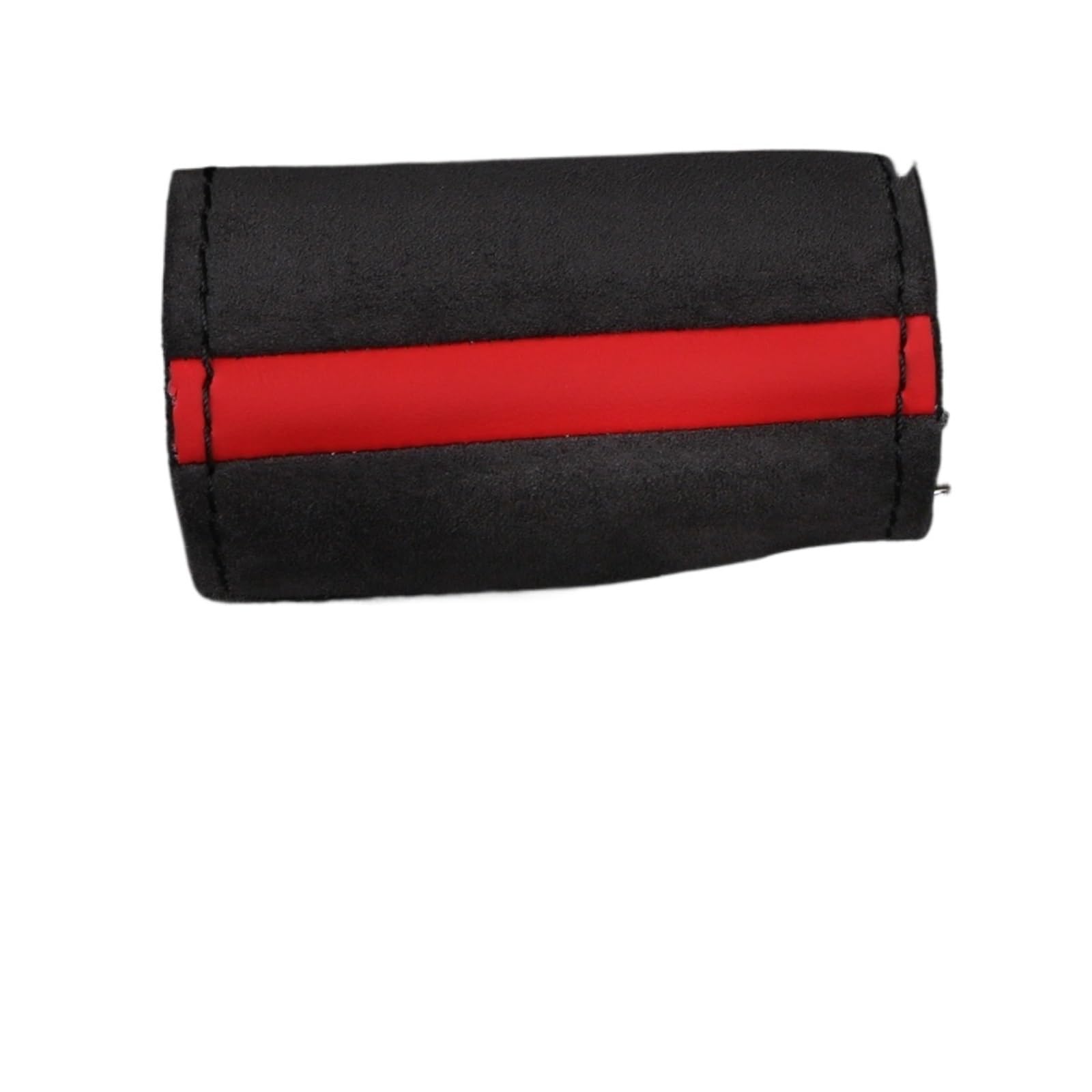Auto Lenkradabdeckung Universal Wildleder Auto Lenkradbezug Hand Nähen Weiche Leder Flechtbezug Für Auto Lenkrad Lenkradbezug Fürs Auto(Black Thread) von RAGPUKMUAN