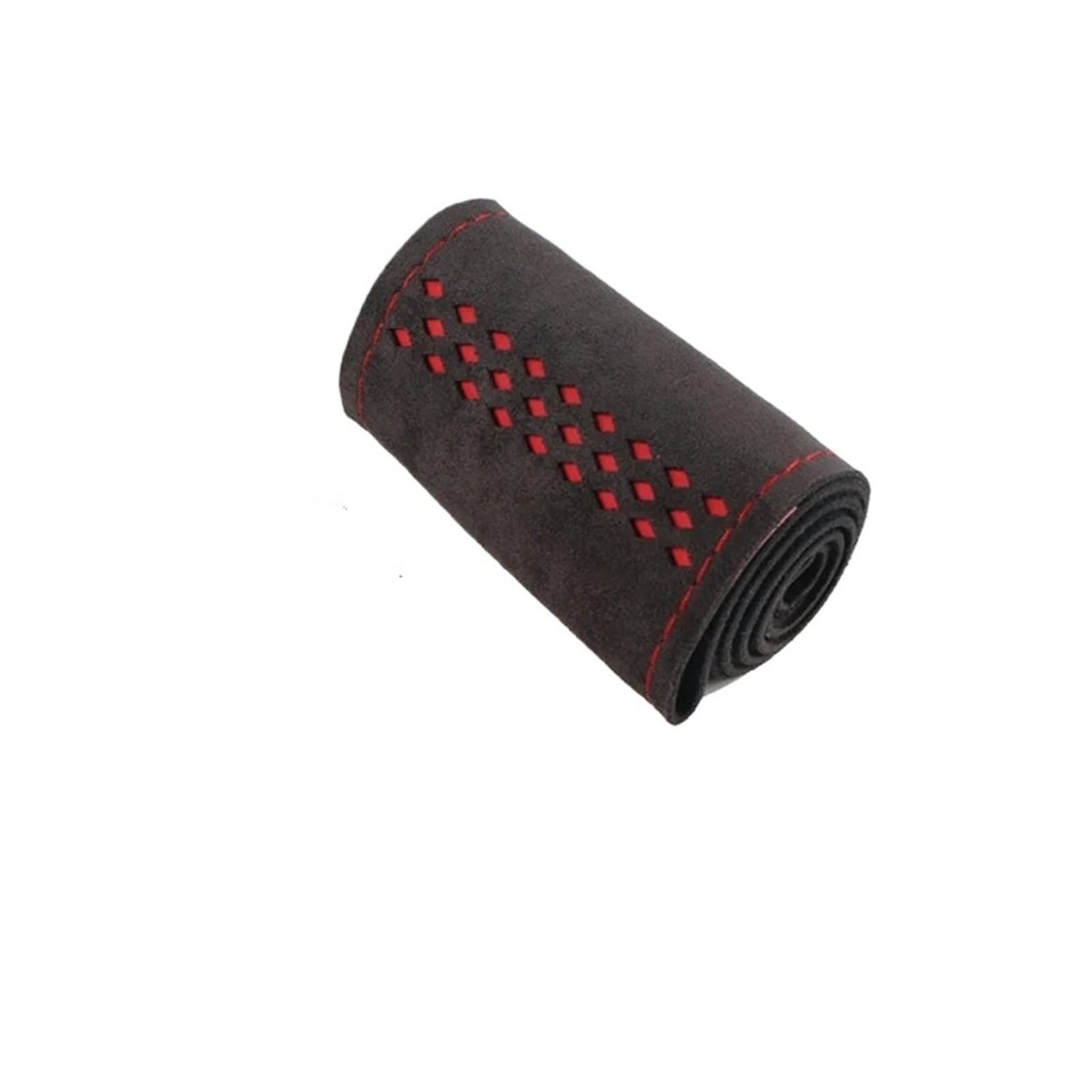 Auto Lenkradabdeckung Wildleder-Lenkradbezug Fürs Auto Universell 38 cm Geflochtener Bezug Für Das Lenkrad Schweißabsorbierend rutschfest Lenkradbezug Fürs Auto(China) von RAGPUKMUAN