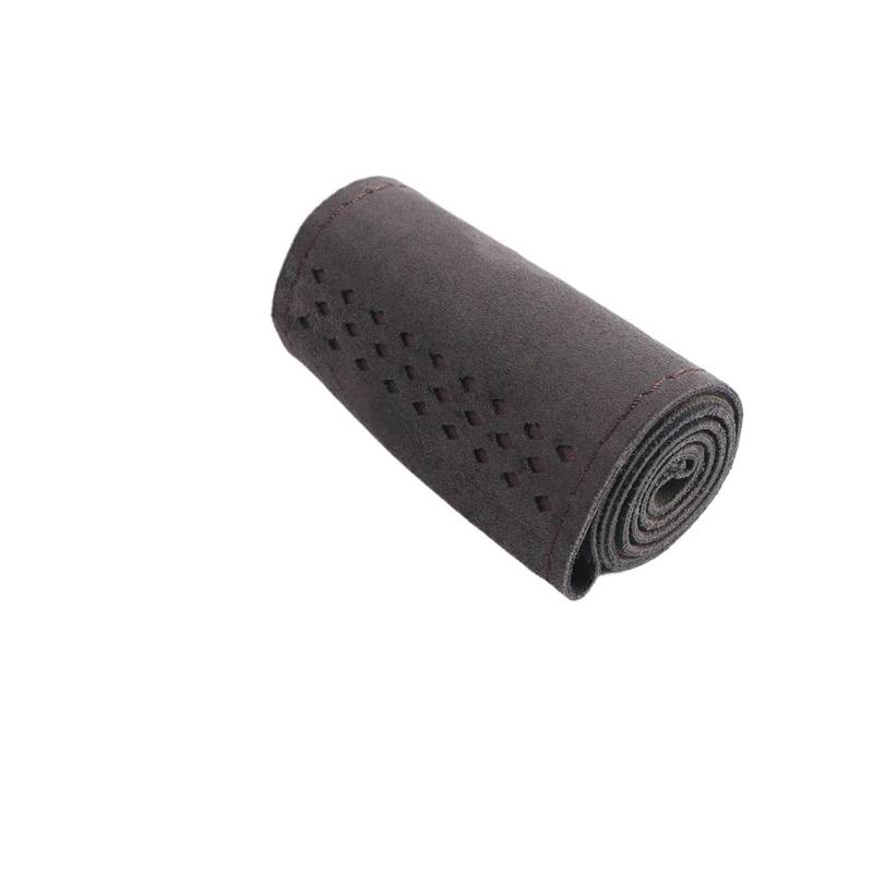 Auto Lenkradabdeckung Wildleder-Lenkradbezug Fürs Auto Universell 38 cm Geflochtener Bezug Für Das Lenkrad Schweißabsorbierend rutschfest Lenkradbezug Fürs Auto(Coffee) von RAGPUKMUAN