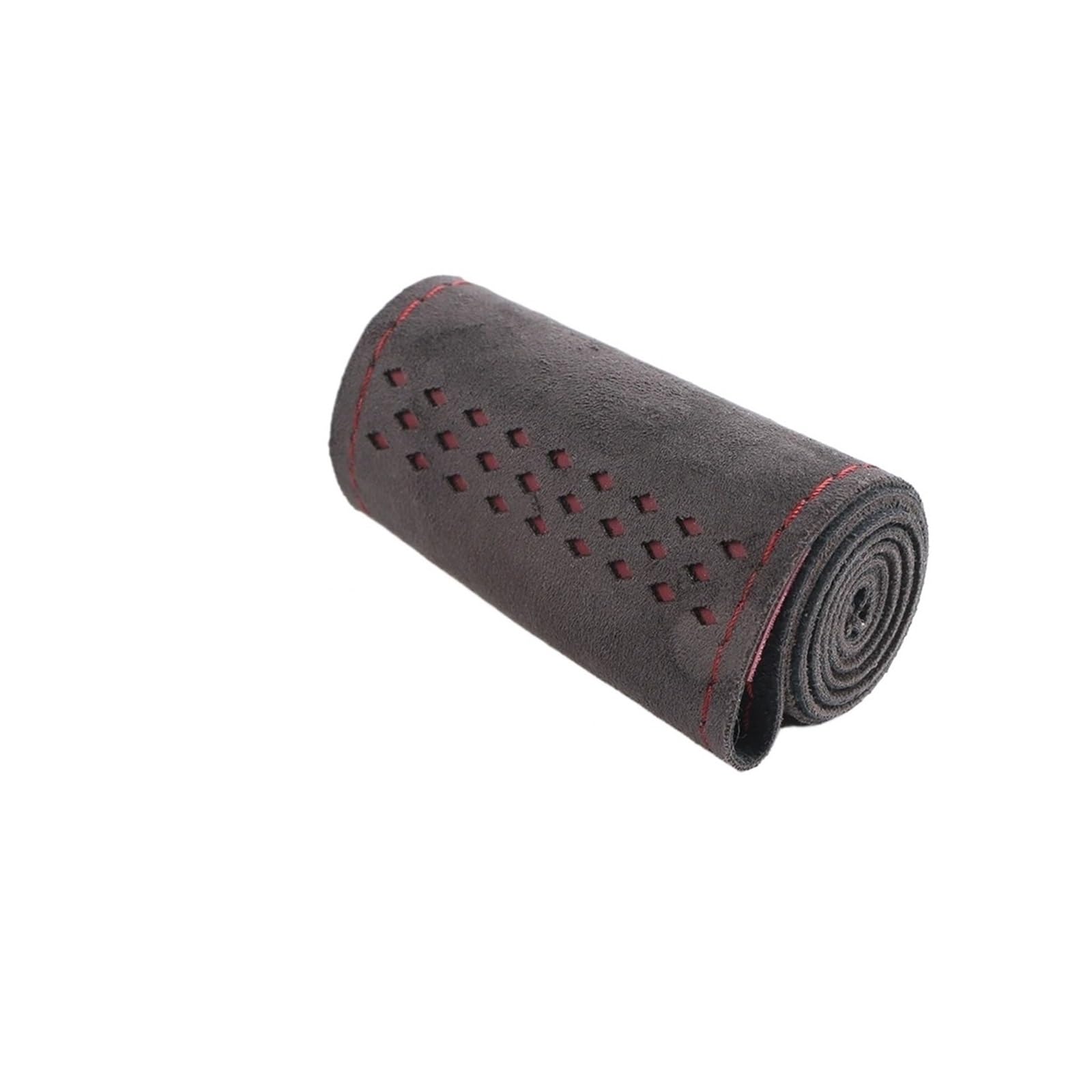 Auto Lenkradabdeckung Wildleder-Lenkradbezug Fürs Auto Universell 38 cm Geflochtener Bezug Für Das Lenkrad Schweißabsorbierend rutschfest Lenkradbezug Fürs Auto(Red) von RAGPUKMUAN