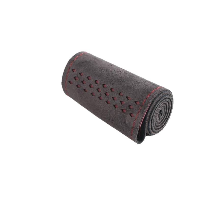 Auto Lenkradabdeckung Wildleder-Lenkradbezug Fürs Auto Universell 38 cm Geflochtener Bezug Für Das Lenkrad Schweißabsorbierend rutschfest Lenkradbezug Fürs Auto(Red) von RAGPUKMUAN