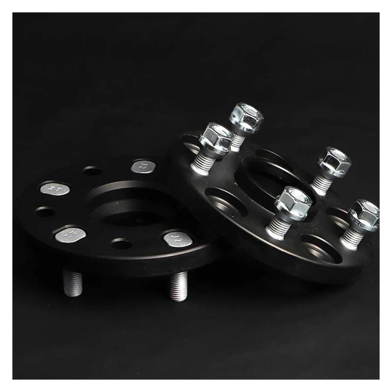 Auto Rad Distanzstück Adapter Für 5 Lug Für Dacia Für Duster M12x1.5 2 Stück 15/20/25/30/35mm Rad Spacer Adapter PCD 5x114.3 66.1mm Geeignet Spurverbreiterungen(40mm Black) von RAGPUKMUAN