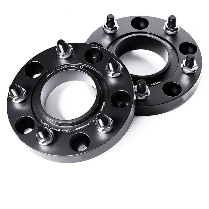 Auto Rad Distanzstück Adapter Für Changan UNI-K UNI-T UNI-V Für Oshan Für X7 2/4PCS 5x114.3 60.1 M12x1.5 Flanschplatte Spurverbreiterungen Aluminiumnabe Verbreiterter Adapter Spurverbreiterungen(2pcs, von RAGPUKMUAN