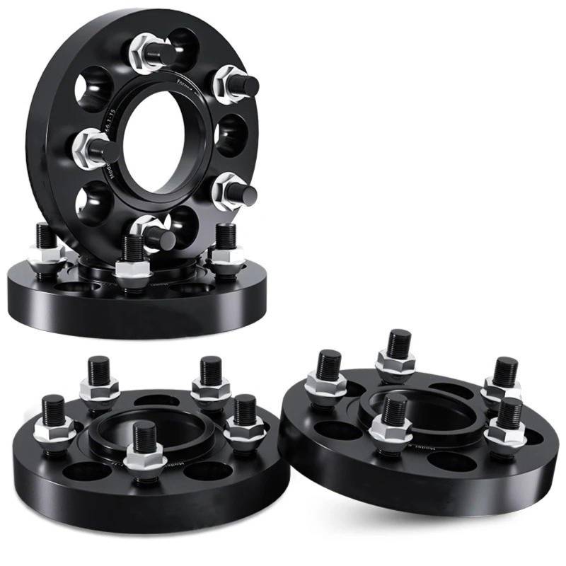Auto Rad Distanzstück Adapter Für Changan UNI-K UNI-T UNI-V Für Oshan Für X7 2/4PCS 5x114.3 60.1 M12x1.5 Flanschplatte Spurverbreiterungen Aluminiumnabe Verbreiterter Adapter Spurverbreiterungen(4pcs, von RAGPUKMUAN