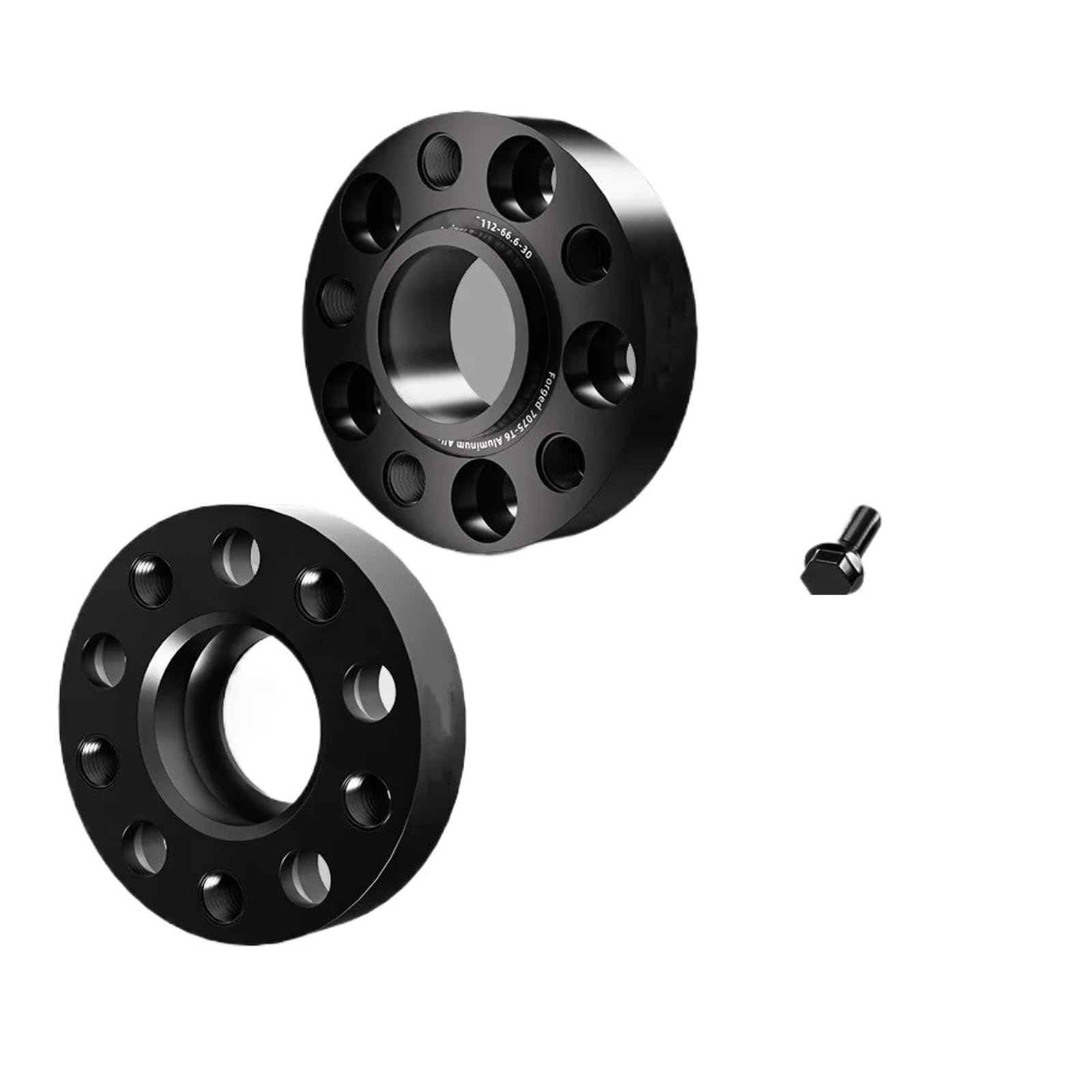 Auto Rad Distanzstück Adapter Für E65 E66 E67 E68 2/4 Stücke PCD 5x120 CB 72.6mm 5 Lug T6-7075 Geschmiedet Aluminium Legierung Rad Spacer Adapter Spurverbreiterungen(2pcs 25mm) von RAGPUKMUAN