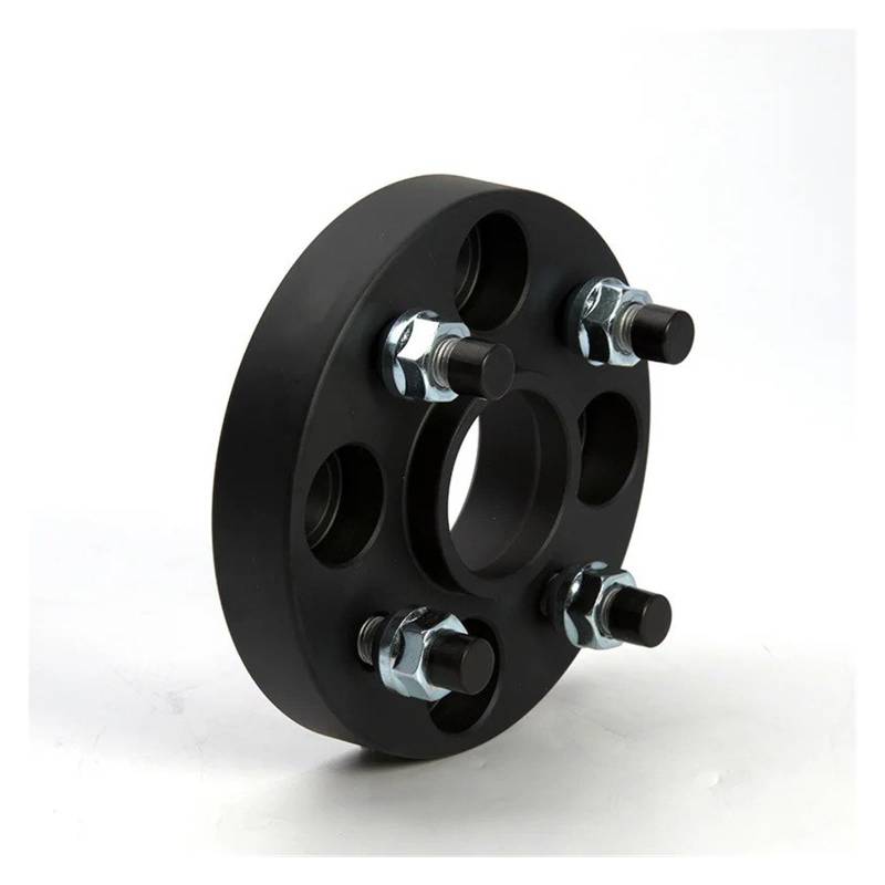 Auto Rad Distanzstück Adapter Für FIAT Auto 2 Stück PCD 4X100 Zentrum Bohrung 56.6mm 15/20/25/30/35mm Rad Spacer Adapter M12XP 1.5 Geeignet Spurverbreiterungen(2PCS 25mm Black) von RAGPUKMUAN