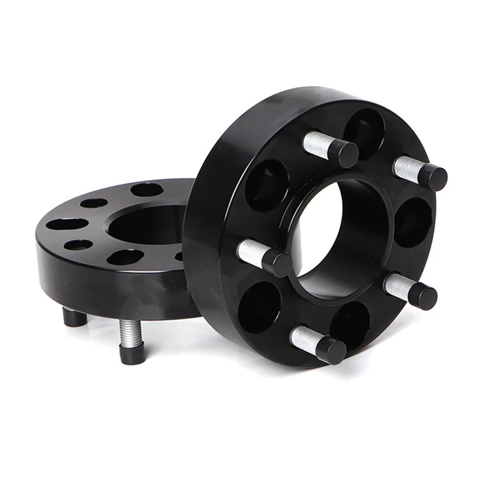 Auto Rad Distanzstück Adapter Für Hyundai Für 5 Lug Anzug Universal Auto 2 Stück PCD 5x114.3 CB 67.1mm 20/25/30/35/40mm Aluminium Rad Spacer Adapter Spurverbreiterungen(2PCS 15mm Black) von RAGPUKMUAN