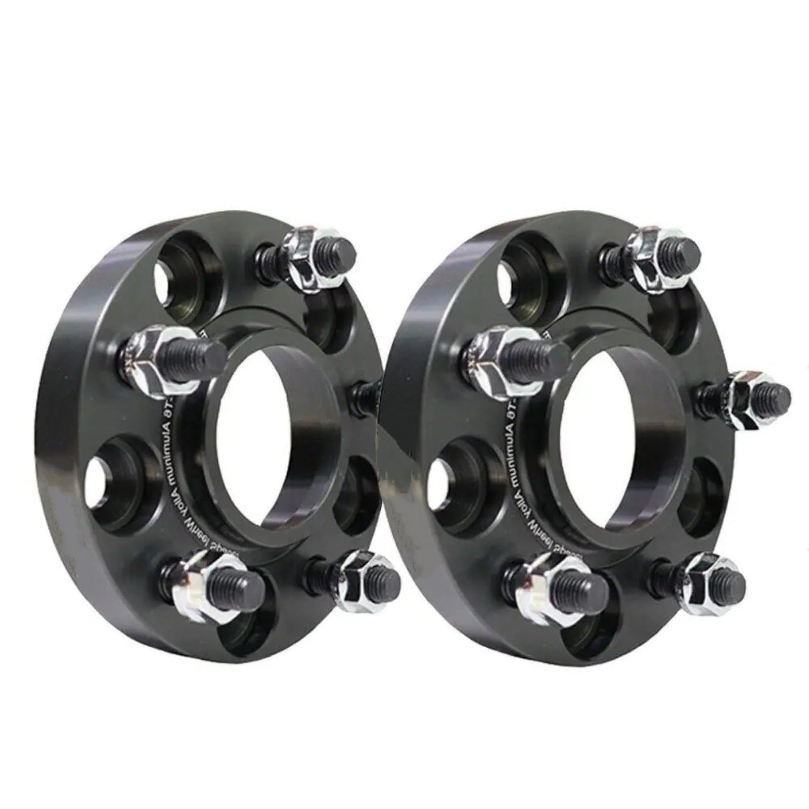 Auto Rad Distanzstück Adapter Für Hyundai Für Genesis GV60 GV70 GV80 2 Stücke 5x114.3 67.1mm M14x1.5 Rad Spacer T6-7075 Spurverbreiterungen(2pcs Black 35mm) von RAGPUKMUAN