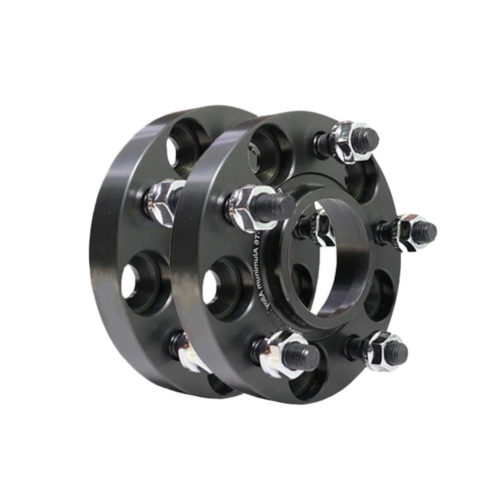 Auto Rad Distanzstück Adapter Für Infiniti G35 G37 Q50 Q60 Q70 FX35 FX50 350z 370z 2 Stück PCD 5x114.3 CB 66.1mm Hubcentric Spurverbreiterungen Spurverbreiterungen(2pieces 25mm-BK) von RAGPUKMUAN