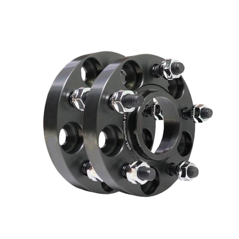 Auto Rad Distanzstück Adapter Für Infiniti G35 G37 Q50 Q60 Q70 FX35 FX50 350z 370z 2 Stück PCD 5x114.3 CB 66.1mm Hubcentric Spurverbreiterungen Spurverbreiterungen(2pieces 25mm-BK) von RAGPUKMUAN