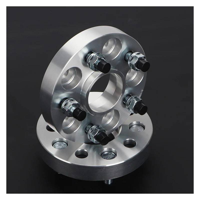 Auto Rad Distanzstück Adapter Für Land Für Range Für Rover Für Velar 2017 2018 2019 LR2 LR3 20/25/30/35mm 2 Stück PCD 5x108 CB 63.4mm Rad Spacer Adapter Spurverbreiterungen(2PCS 25mm Silver) von RAGPUKMUAN
