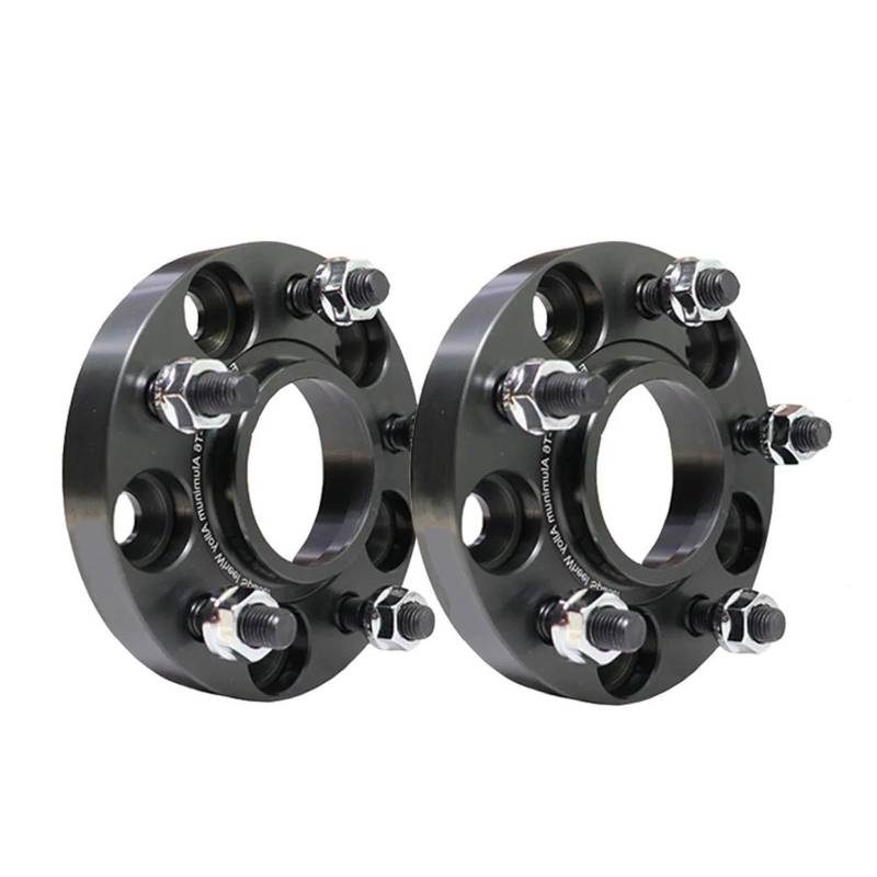 Auto Rad Distanzstück Adapter Für Land Für Rover Für Defender 2019 2020 2021 2022 2023 2PCS PCD 5x120 CB 72.6 Rad Spacer Adapter Spurverbreiterungen(Black Spacer 20mm) von RAGPUKMUAN