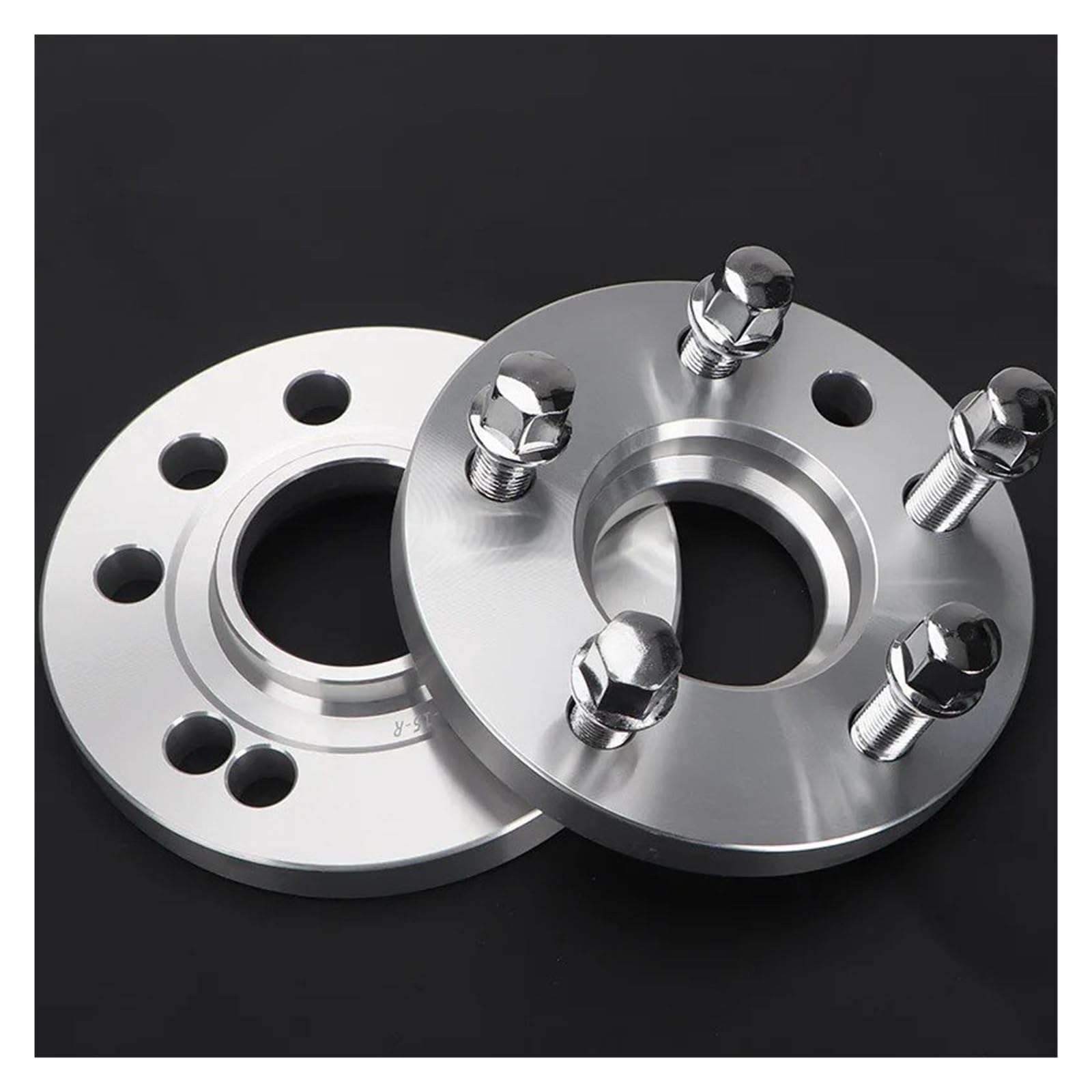 Auto Rad Distanzstück Adapter Für Peugeot 206/307/308/3008/407/408/508/4008 2 Stück 15/20mm Spurverbreiterungen Dichtung PCD 4x108/5x108 CB 65.1 Spacer Anzug Spurverbreiterungen(2PCS 20mm Silver) von RAGPUKMUAN