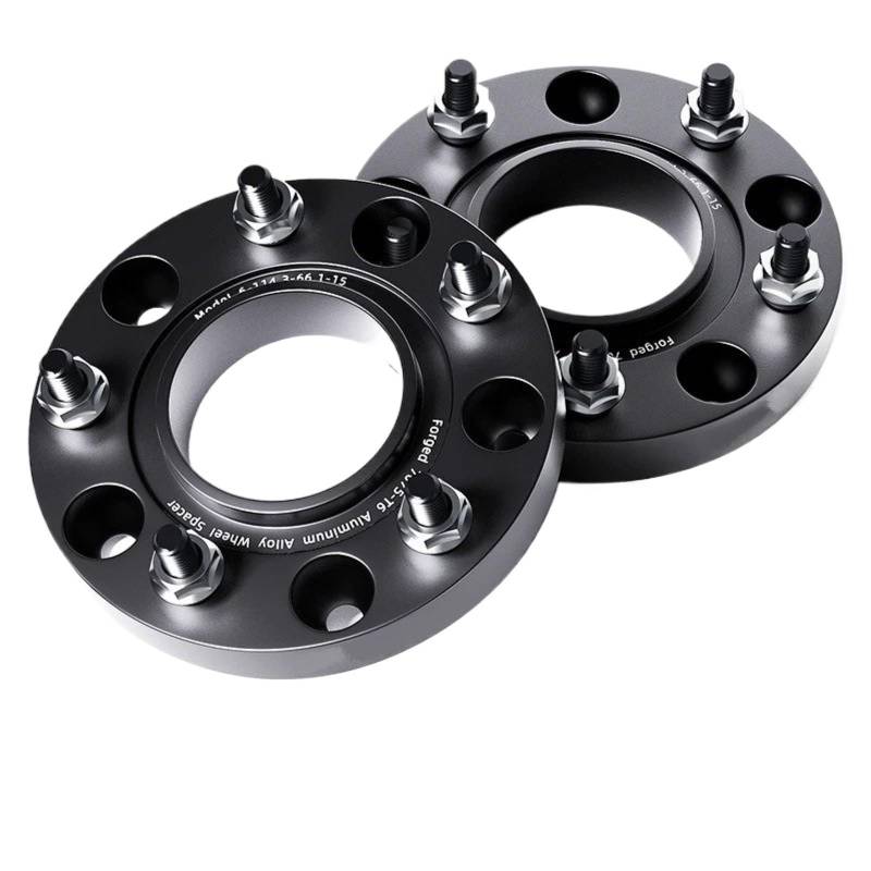 Auto Rad Distanzstück Adapter Für Range Für Rover Für Evoque 2/4PCS 35mm 5x10 8 63.4 M14x 1.5 Flansch Platte T6-7075 Rad Spacer Aluminium Hub Verbreitert Adapter Spurverbreiterungen(2pcs 35mm-BK) von RAGPUKMUAN