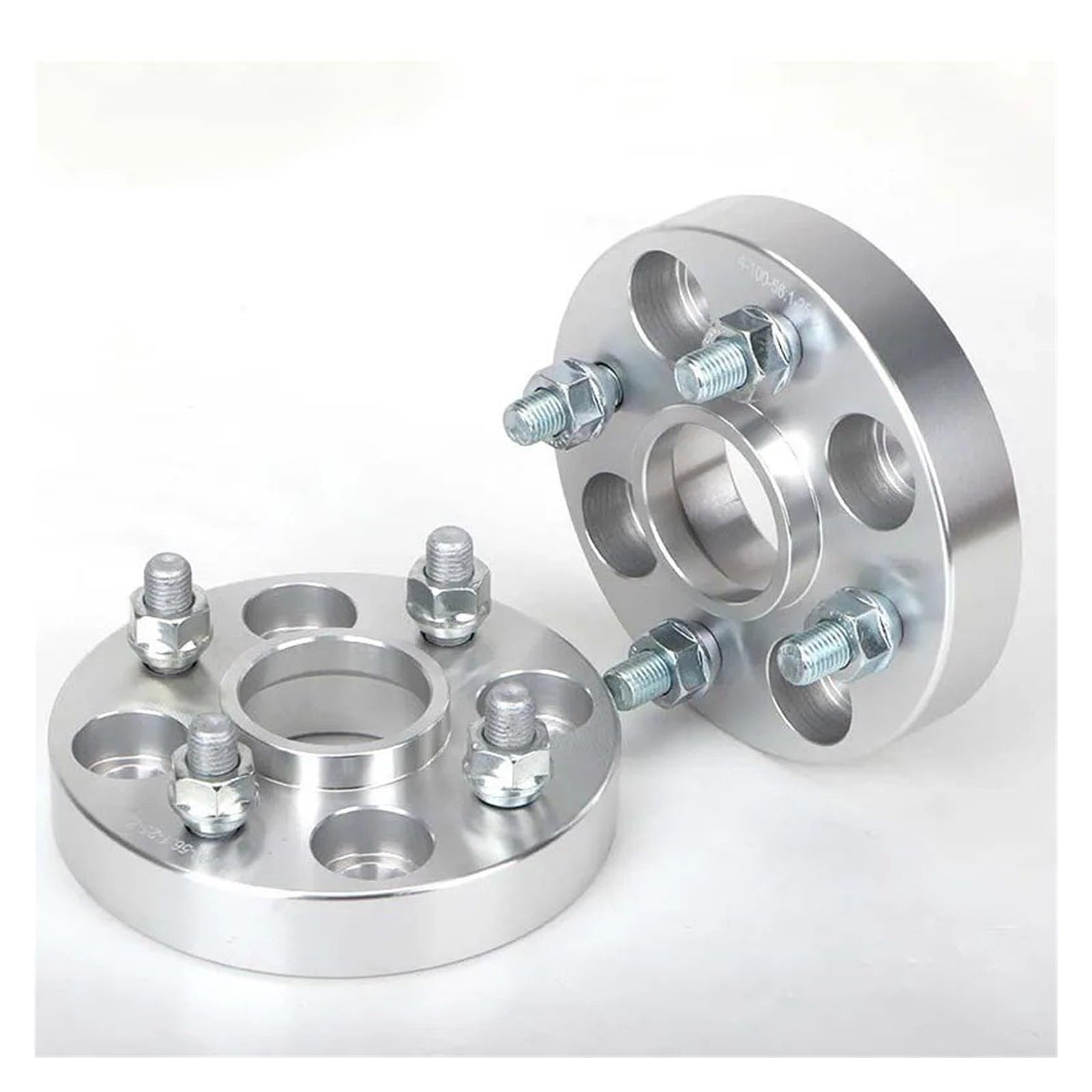 Auto Rad Distanzstück Adapter Für Suzuki Für Jeden Für Ciaz Für Spacia M12XP1.25 2 Stück 15/20/25/30/35mm PCD 4x100 ID = OD = 54.1mm Rad Spacer Adapter Spurverbreiterungen(2PCS 45mm Silver) von RAGPUKMUAN