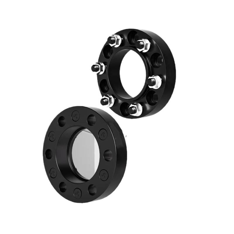 Auto Rad Distanzstück Adapter Für Toyota Für Land Für Cruiser LC250 2 STÜCKE 6x139.7 95.1 Flanschplatte T6-7075 Spurverbreiterungen Aluminiumnabe Verbreiterter Adapter Spurverbreiterungen(2PCS 38mm) von RAGPUKMUAN
