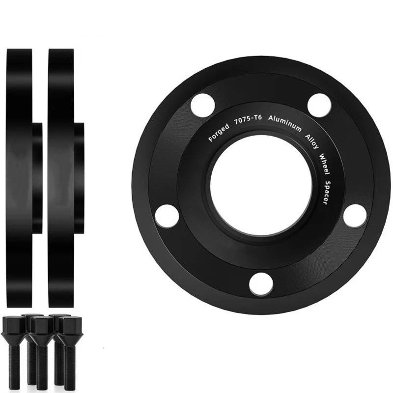 Auto Rad Distanzstück Adapter Für X1 E84 2/4 Stücke PCD 5x120 CB 72.6mm 5 Lug T6-7075 Geschmiedet Aluminium Legierung Rad Spacer Adapter Spurverbreiterungen(4pcs 15mm) von RAGPUKMUAN