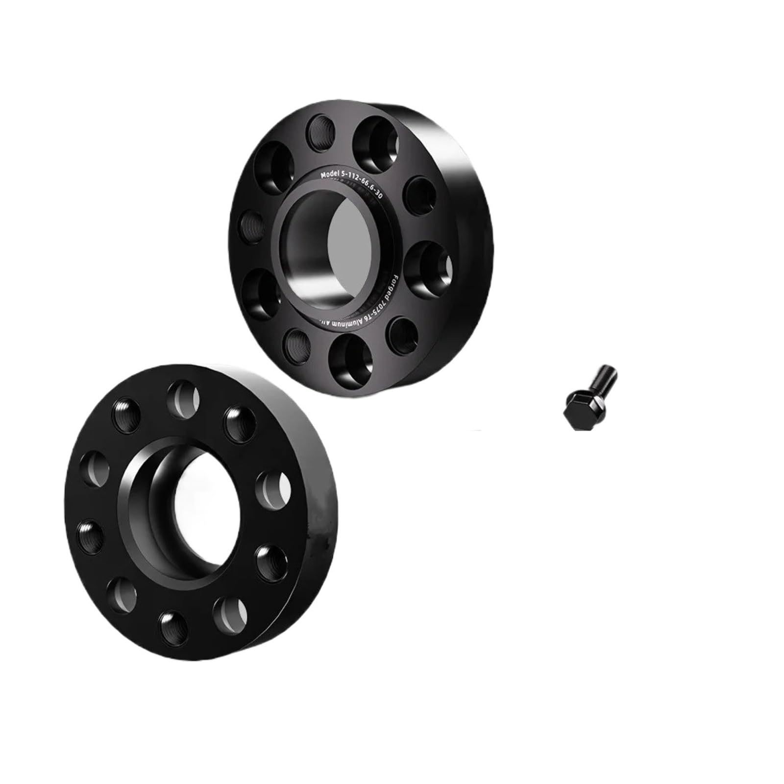 Auto Rad Distanzstück Adapter Für X3 F25 2/4 Stücke PCD 5x120 CB 72.6mm 5 Lug T6-7075 Geschmiedet Aluminium Legierung Rad Spacer Adapter Spurverbreiterungen(2pcs 30mm) von RAGPUKMUAN