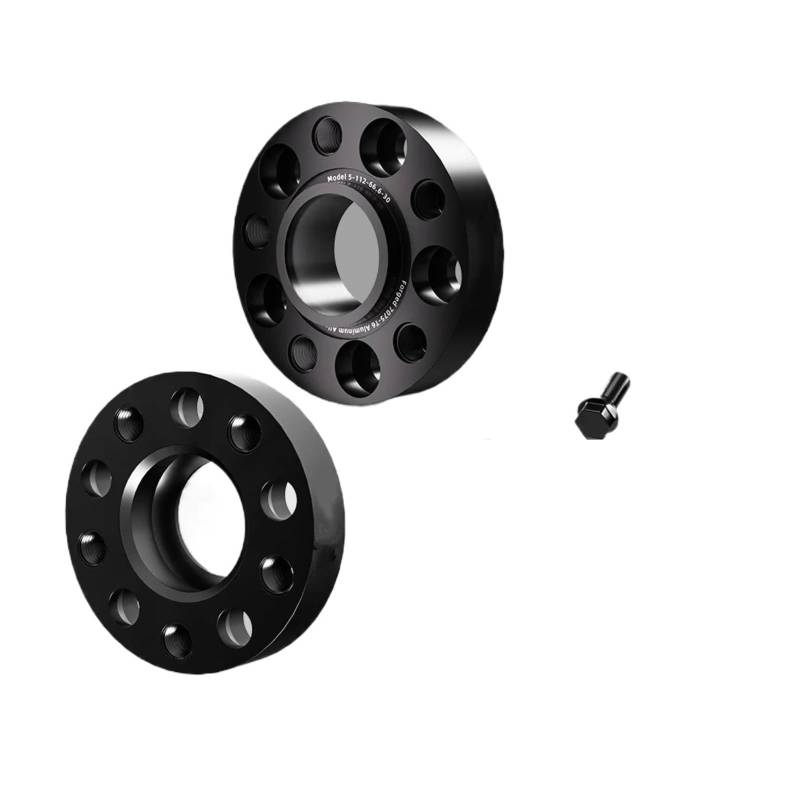 Auto Rad Distanzstück Adapter Für X3 F25 2/4 Stücke PCD 5x120 CB 72.6mm 5 Lug T6-7075 Geschmiedet Aluminium Legierung Rad Spacer Adapter Spurverbreiterungen(2pcs 30mm) von RAGPUKMUAN