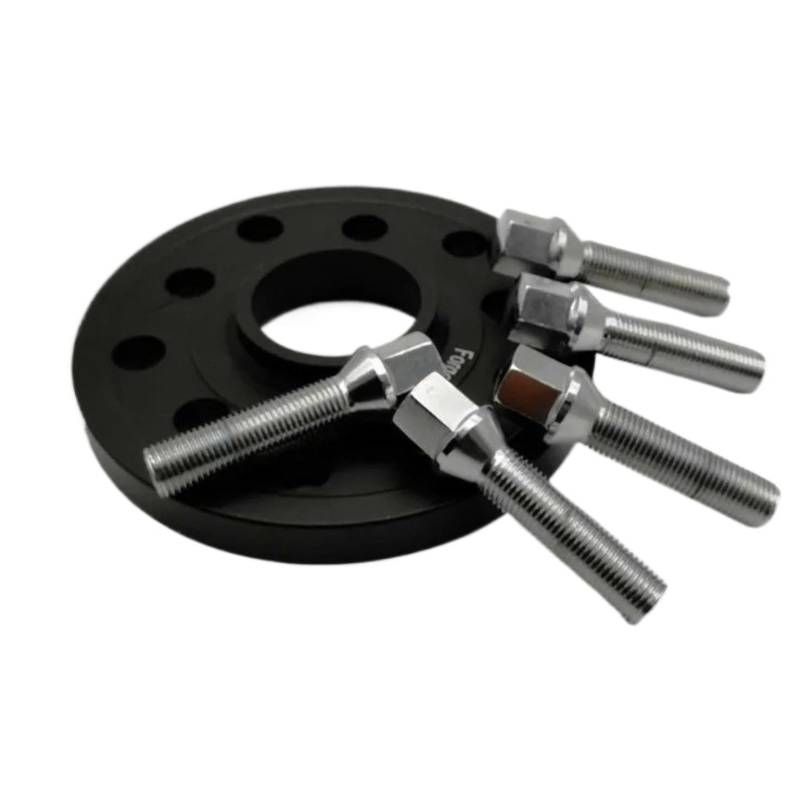 Auto Rad Distanzstück Adapter Universal Spurverbreiterungen 5x112 Mittelloch 66.6 Erweiterungszubehör Aluminiumradadapter Auto Separadores Bolzen M14x1.25 Spurverbreiterungen(1 Piece 20mm) von RAGPUKMUAN
