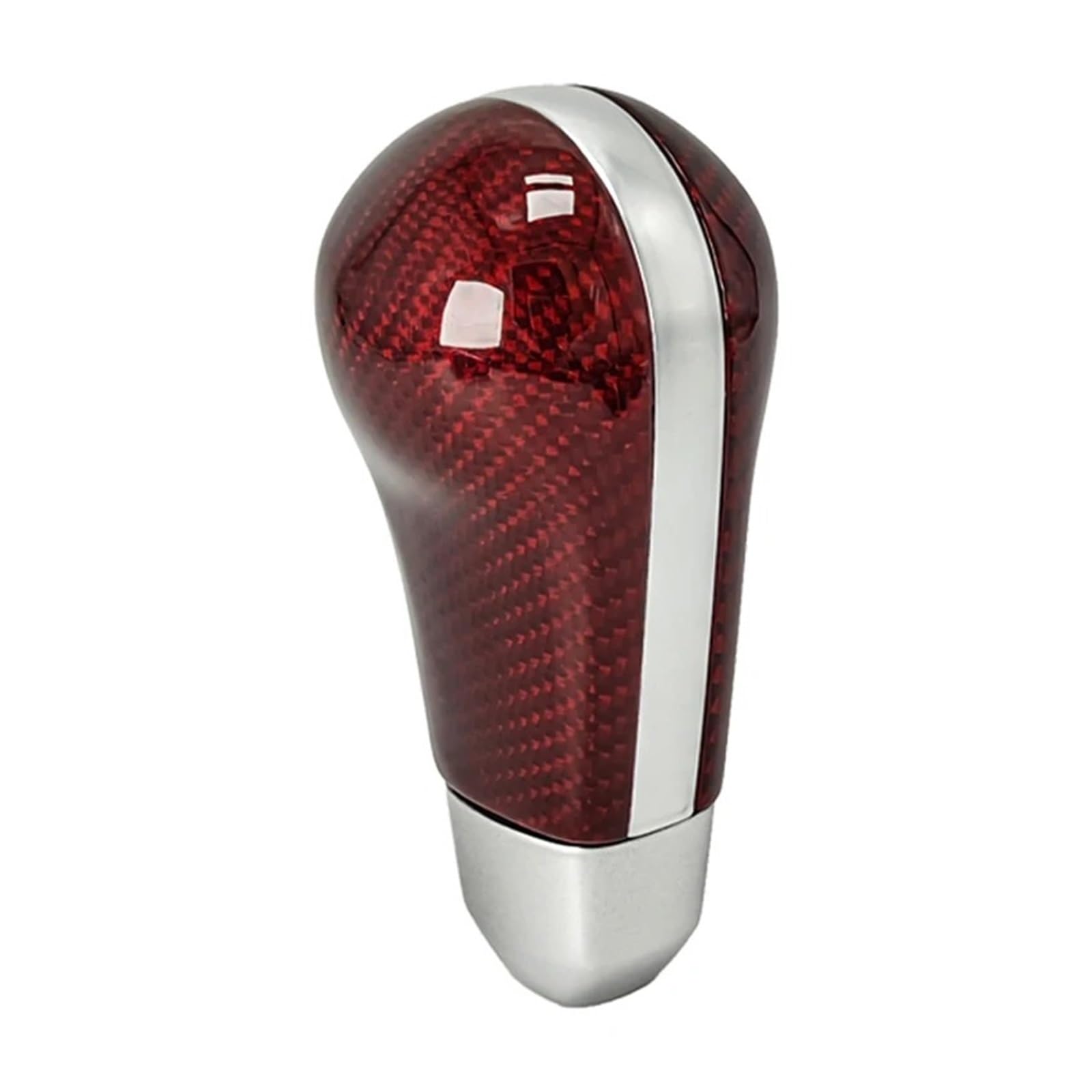 Auto Schalthebel Schaltknauf Kopf Für Nissan 350Z 2003 2004 2005 2006 2007 2008 2009 2010 Getriebe Ball Kopf Carbon Fiber Automatische Schaltknauf Universal Fahrzeug Schaltknauf(Red) von RAGPUKMUAN