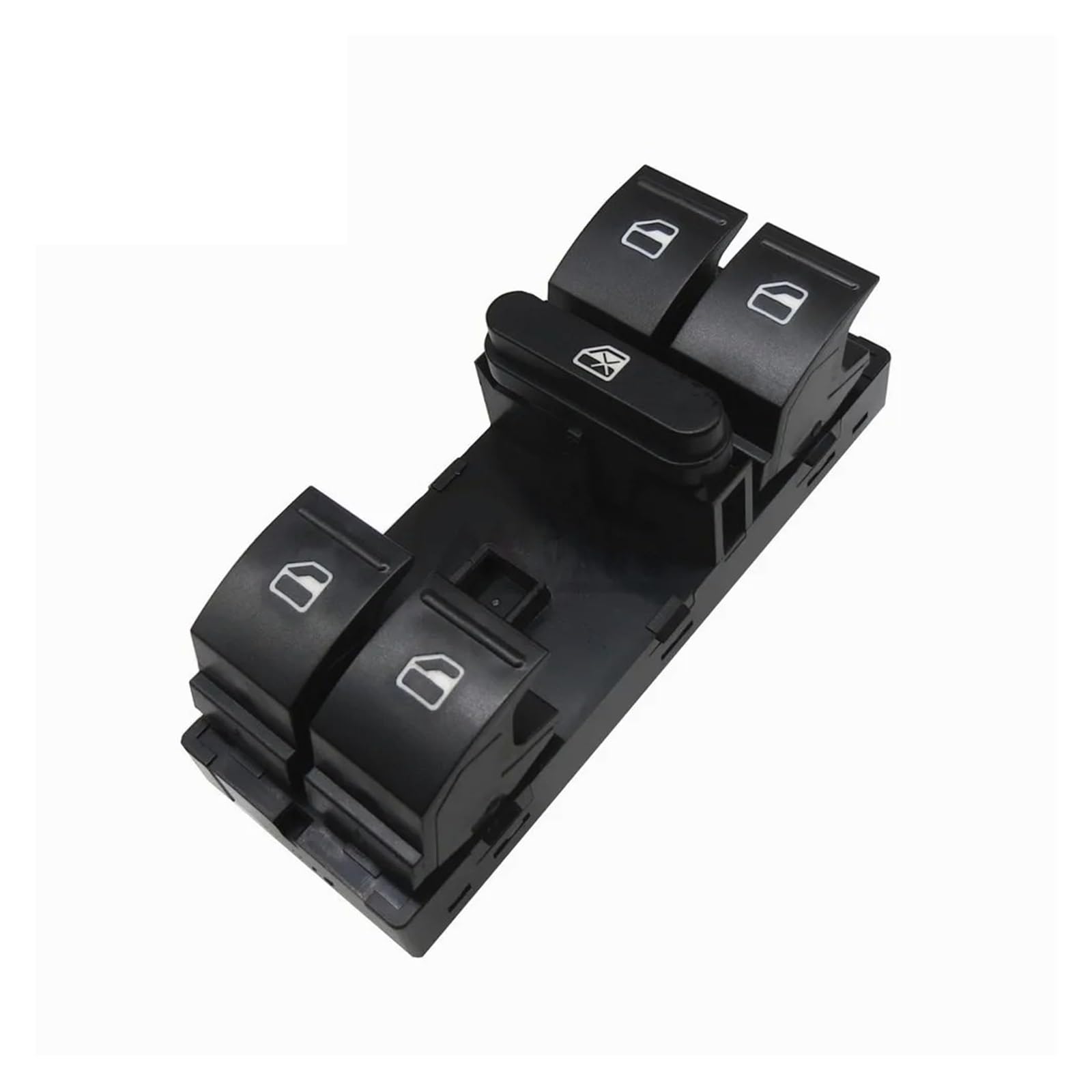 Fensterheberschalter Für Skoda Für Fabia Für Combi Für Roomster Für Superb 2006 2007 2008 2009 2010-2015 1K4959857B 1K4 959 857B Vier-Tasten-Hauptfensterschalter Schalter Fensterheber von RAGPUKMUAN