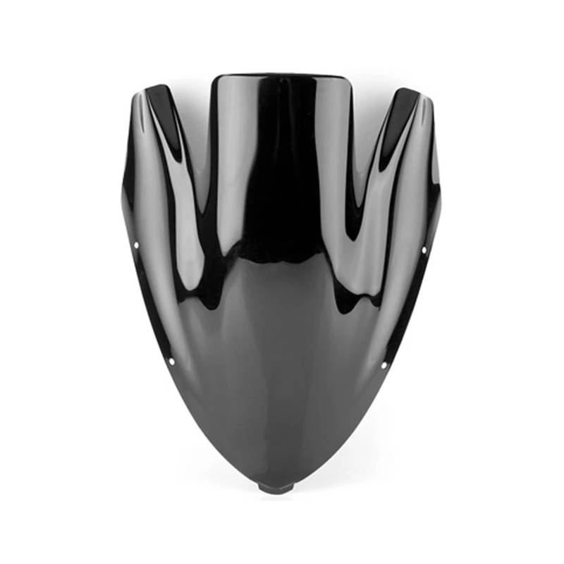 Tourenscheibe Getönt Für Kawasaki Für Ninja 650R EX650 ER-6F ER6F ER 6F ER 6 F 2006-2008 Motorrad Double Bubble Windschutzscheibe Deflektor Schutz Bildschirm Motorräder Deflektor(Black) von RAGPUKMUAN