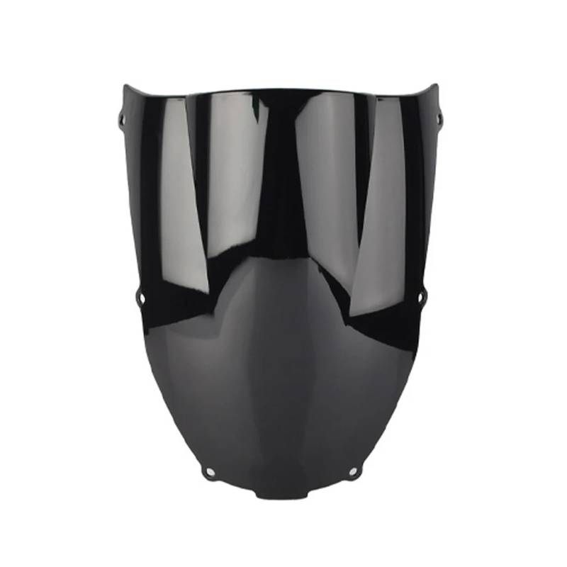 Tourenscheibe Getönt Für Kawasaki Für Ninja ZX6R ZX-6R ZX 6R ZX 6 R 2000 2001 2002 Motorrad Bildschirm Double Bubble Windschutzscheibe Deflektor Schutz Bildschirm Motorräder Deflektor(Black) von RAGPUKMUAN