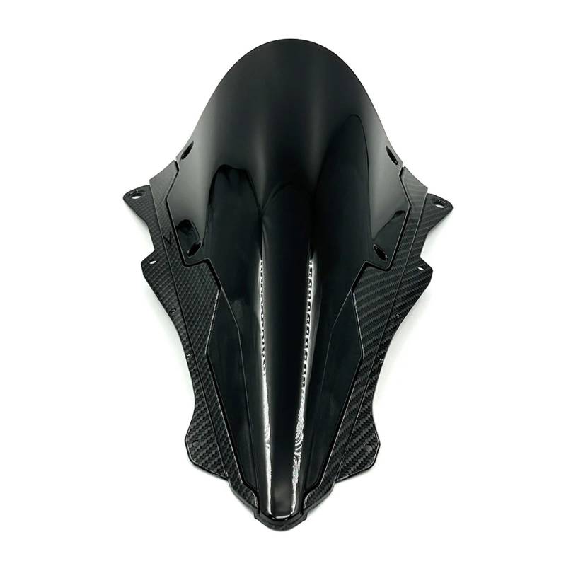 Tourenscheibe Getönt Für Kawasaki ZX-25R ZX-4R ZX4R ZX25R ZX 4R ZX 25R Motorrad Windschutz Windschutz Windabweiser Windschutzscheibe Verlängerung Deflektor Bildschirm Motorräder Deflektor(Carbon fiber von RAGPUKMUAN