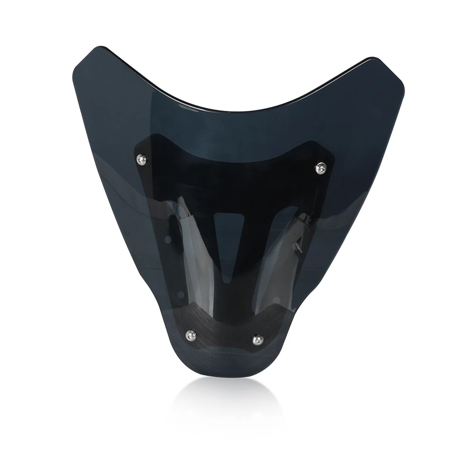 Tourenscheibe Getönt Für MT-07 Für MT07 MT 07 2021 2022 2023 Motorrad Frontscheibe Windschutz Windschutz Deflektor Mit Halterung Bildschirm Motorräder Deflektor(Deep Black) von RAGPUKMUAN