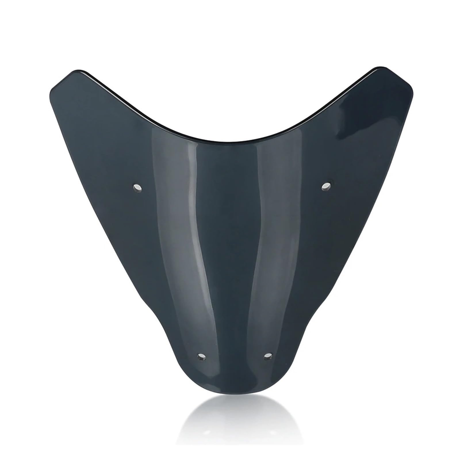 Tourenscheibe Getönt Für MT-07 Für MT07 MT 07 2021 2022 2023 Motorrad Frontscheibe Windschutz Windschutz Deflektor Mit Halterung Bildschirm Motorräder Deflektor(Deep black1) von RAGPUKMUAN