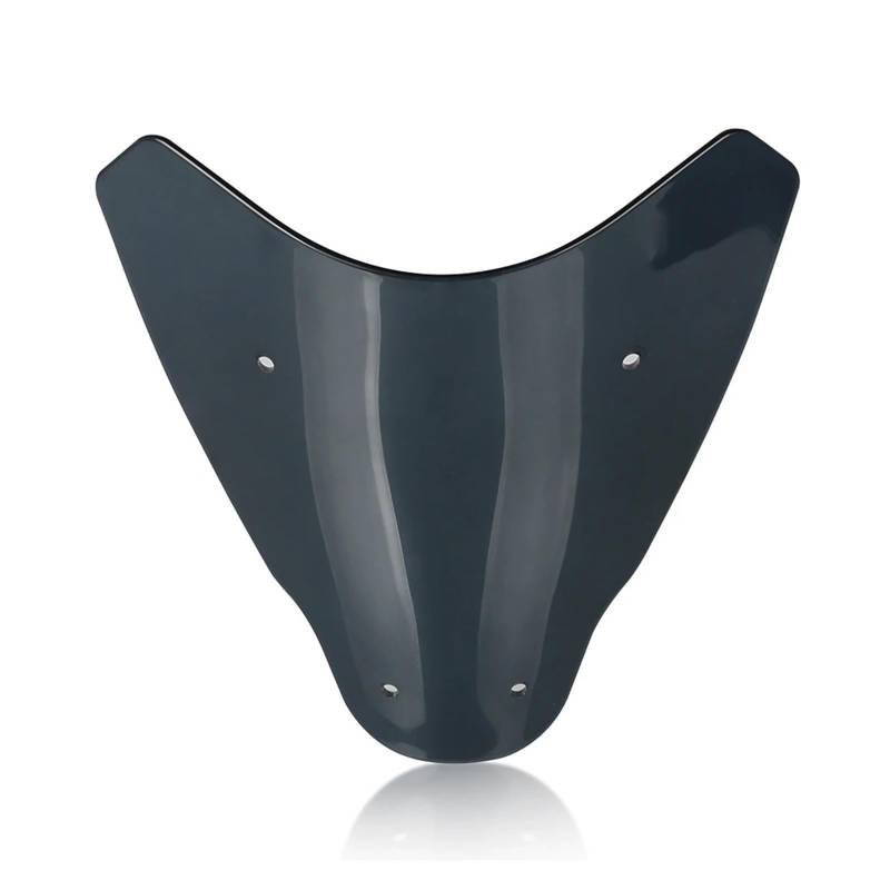 Tourenscheibe Getönt Für MT-07 Für MT07 MT 07 2021 2022 2023 Motorrad Frontscheibe Windschutz Windschutz Deflektor Mit Halterung Bildschirm Motorräder Deflektor(Deep black1) von RAGPUKMUAN