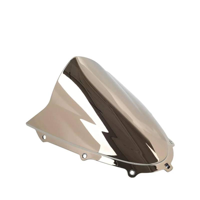 Tourenscheibe Getönt Für Suzuki GSXR 150 GSX-R150 GSX R150 2018 2019 2020 2021 2022 Motorrad Windschutz Windschutz Double Bubble Windabweiser Bildschirm Motorräder Deflektor(Silver) von RAGPUKMUAN