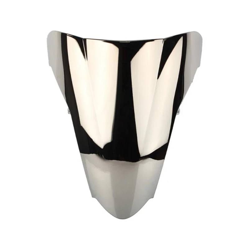 Tourenscheibe Getönt Für VFR800 VFR 800 2002-2012 2004 2005 2006 2007 Motorrad Windschutzscheibe Double Bubble Windschutzscheibe Visier Verkleidung Deflektor Bildschirm Motorräder Deflektor(Silver) von RAGPUKMUAN