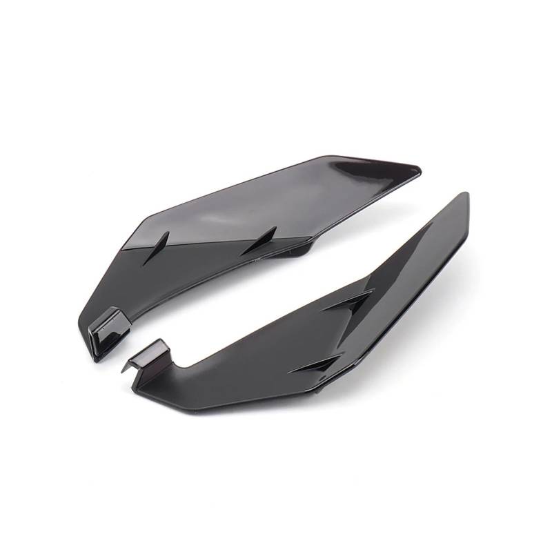 Tourenscheibe Getönt Für XL750 TRANSALP XL 750 Transalp 2023 Motorradzubehör Vorne Windabweiser Seitenspoiler Windschutzscheibe Windschutz Bildschirm Motorräder Deflektor(Side - Black) von RAGPUKMUAN