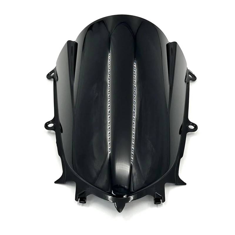 Tourenscheibe Getönt Für YZF R7 2022-2024 YZF R6 2017-2024 Windschutzscheibe Wind Deflectore Windschutzscheibe Spoiler Motorrad Double Bubble Spoiler Bildschirm Motorräder Deflektor(Black) von RAGPUKMUAN