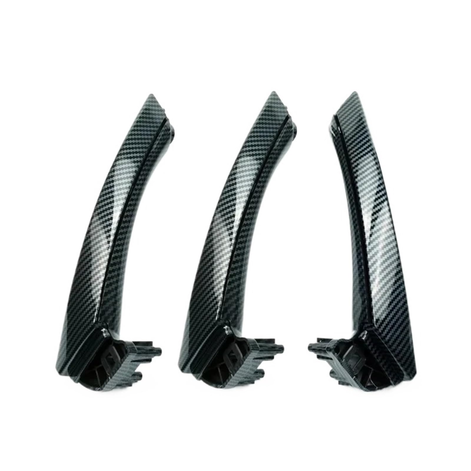 Vorderer linker Innen Türgriff Für 316 318 320 325 328i 2005-2012 Verbesserte Innen Tür Pull Griff Abdeckung Trim Ersatz Türgriff Innen Rechts(RHD Set Carbon Fiber) von RAGPUKMUAN
