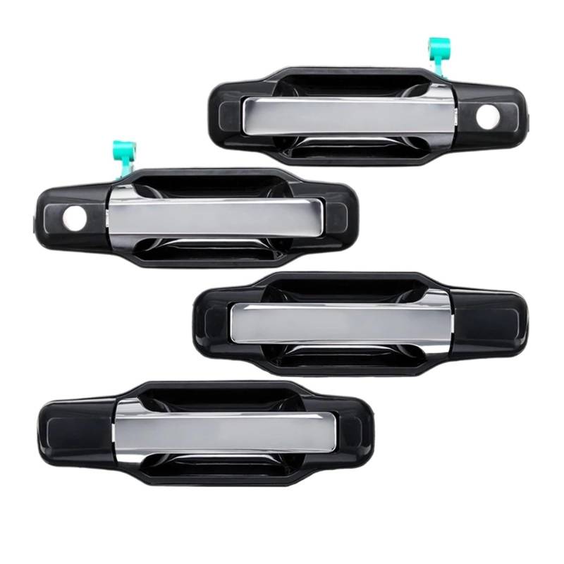 Vorderer linker Innen Türgriff Für Kia Für Sorento 2003-2009 Außentürgriff Vorne Hinten Links Rechts ABS LHD 826503E021 826603E021 Türgriff Innen Rechts(1 Set Chrome) von RAGPUKMUAN