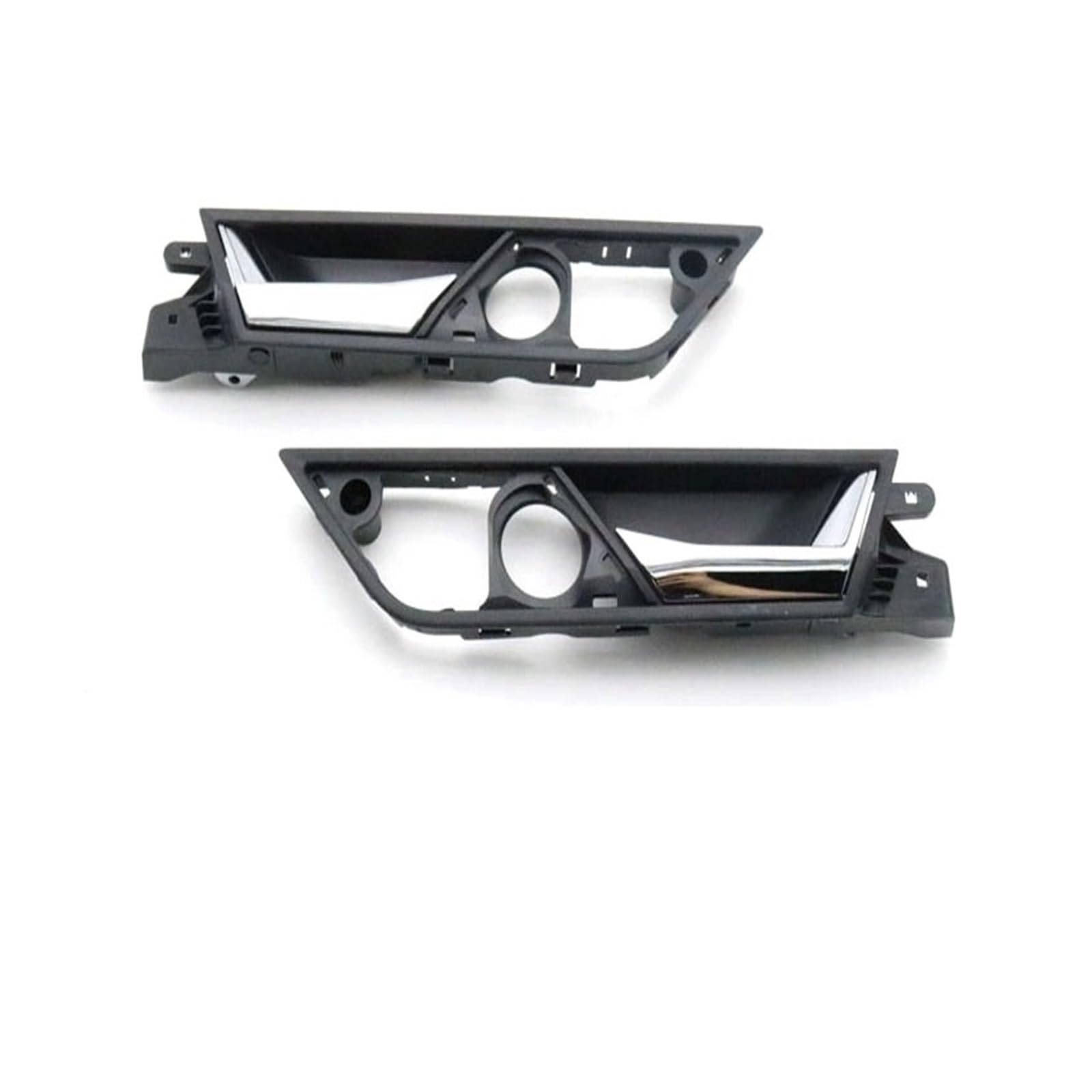 Vorderer linker Innen Türgriff Für Skoda Für Fabia 2015 2016 2017 Interner Türgriff Autotür Interner Antrieb 6V0837221A 6V08222A Türgriff Innen Rechts(Black Silver Right) von RAGPUKMUAN