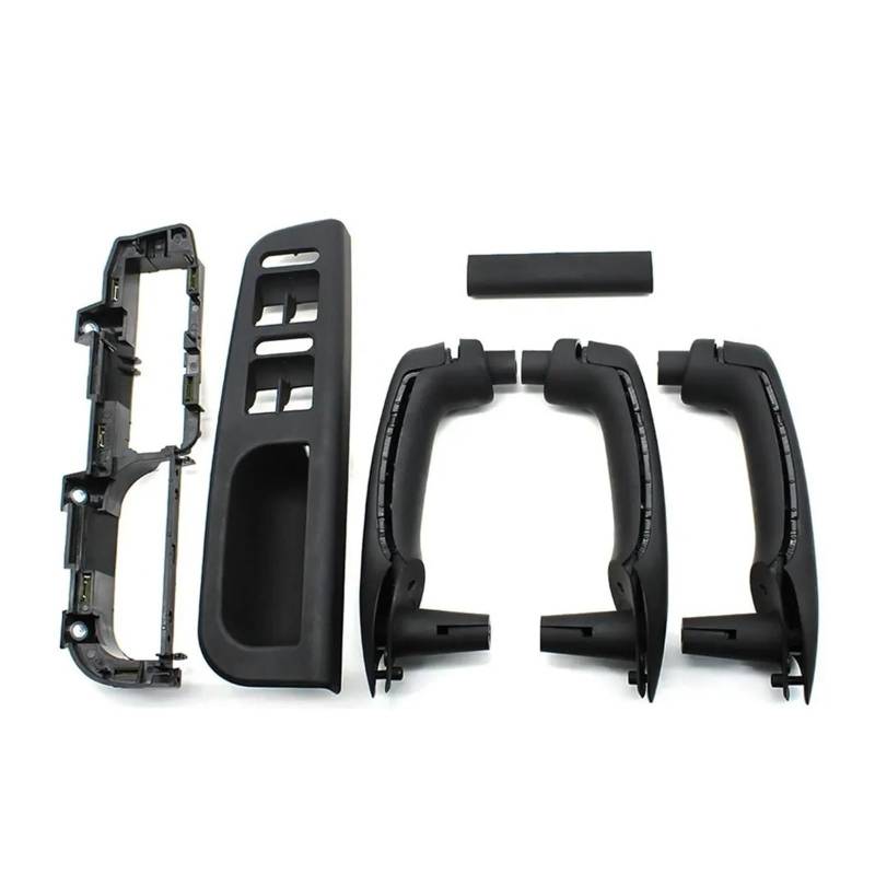 Vorderer linker Innen Türgriff Für VW Für Golf 4 MK4 1999 2000 2001 2002 2003 2004 Auto Vorne Hinten Links Rechts Tür Schwarz Pull Haltegriff Abdeckung Panel Trim Türgriff Innen Rechts(LHD 9PCS) von RAGPUKMUAN