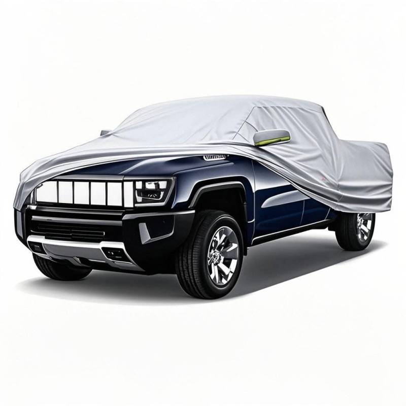 RAHALOY 5-lagige wetterfeste Autoabdeckung für GMC Canyon – Schützen Sie den Autolack. Autoabdeckungen für Autos und Schneeschutz, komplette Außenabdeckungen, mit kostenloser Aufbewahrungstasche (2015 von RAHALOY