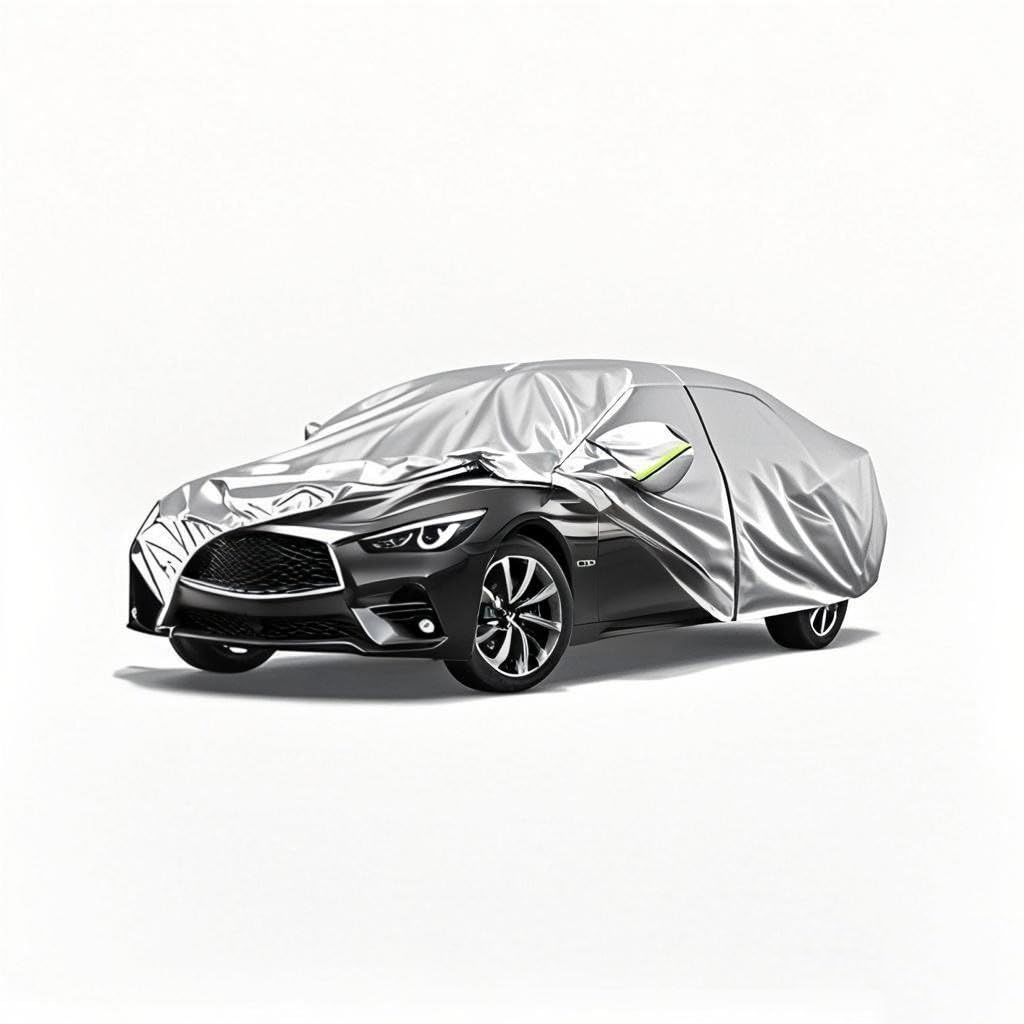 RAHALOY Fünfschichtige Allwetter wasserdichte Autoabdeckung für Infiniti G20 4-Türer.RAHALOY Cover Outdoor Wasserdicht Sonne Regen Schnee Hagelschutz mit einer kostenlosen Aufbewahrungstasche (1992 RAHALOY Fünfschichtige Allwetter wasserdichte Autoabdeckung für Infiniti G20 4-Türer.RAHALOY Cover Outdoor Wasserdicht Sonne Regen Schnee Hagelschutz mit einer kostenlosen Aufbewahrungstasche (1992 von RAHALOY