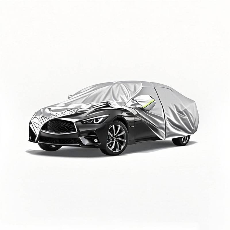 RAHALOY Fünfschichtige Allwetter wasserdichte Autoabdeckung für Infiniti G20 4-Türer.RAHALOY Cover Outdoor Wasserdicht Sonne Regen Schnee Hagelschutz mit einer kostenlosen Aufbewahrungstasche (1992 von RAHALOY
