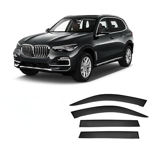 WINDABWEISER für BMW X5 MK4-G05 2019-2022+ No Bright Strip Window 4PCS Standard Shaft, Windabweiser Autofenster Autofenster Sonnen-& Regenschutz Rauchabweiser WINDABWEISER für BMW X5 MK4-G05 2019-2022+ No Bright Strip Window 4PCS Standard Shaft, Windabweiser Autofenster Autofenster Sonnen-& Regenschutz Rauchabweiser von RAINBOW88
