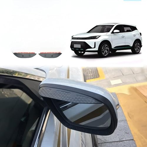 WINDABWEISER für EMC Wave 3 MK1 2017+ Rearview Mirror Rain Eyebrow Carbon Fiber Pattern, Windabweiser Autofenster Autofenster Sonnen-& Regenschutz Rauchabweiser WINDABWEISER für EMC Wave 3 MK1 2017+ Rearview Mirror Rain Eyebrow Carbon Fiber Pattern, Windabweiser Autofenster Autofenster Sonnen-& Regenschutz Rauchabweiser von RAINBOW88