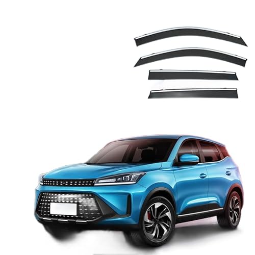 WINDABWEISER für EMC Wave 3 MK1 2017+ Silver Strip Window Rain Shield, Windabweiser Autofenster Autofenster Sonnen-& Regenschutz Rauchabweiser WINDABWEISER für EMC Wave 3 MK1 2017+ Silver Strip Window Rain Shield, Windabweiser Autofenster Autofenster Sonnen-& Regenschutz Rauchabweiser von RAINBOW88