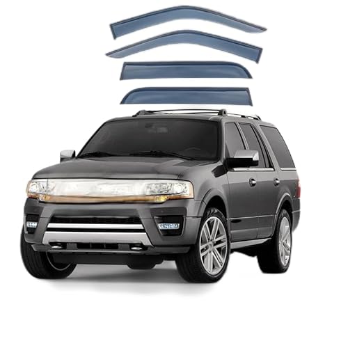 WINDABWEISER für Ford Expedition MK3-U324 2007-2017 No Bright Strip Window, Windabweiser Autofenster Autofenster Sonnen-& Regenschutz Rauchabweiser WINDABWEISER für Ford Expedition MK3-U324 2007-2017 No Bright Strip Window, Windabweiser Autofenster Autofenster Sonnen-& Regenschutz Rauchabweiser von RAINBOW88