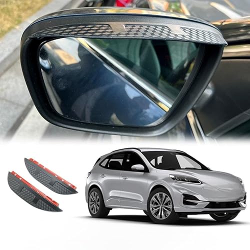WINDABWEISER für Ford Kuga Overseas Version MK3-CX482 2020+ Rearview Mirror Rain Eyebrow Carbon Fiber Texture, Windabweiser Autofenster Autofenster Sonnen-& Regenschutz Rauchabweiser WINDABWEISER für Ford Kuga Overseas Version MK3-CX482 2020+ Rearview Mirror Rain Eyebrow Carbon Fiber Texture, Windabweiser Autofenster Autofenster Sonnen-& Regenschutz Rauchabweiser von RAINBOW88