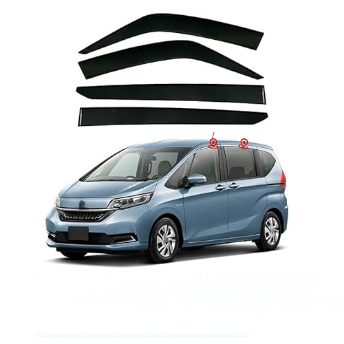 WINDABWEISER für Freed MK2GB5/GB6/GB7/GB8 2016-2023 Without Bright Strip Window Rain Shield, Windabweiser Autofenster Autofenster Sonnen-& Regenschutz Rauchabweiser WINDABWEISER für Freed MK2GB5/GB6/GB7/GB8 2016-2023 Without Bright Strip Window Rain Shield, Windabweiser Autofenster Autofenster Sonnen-& Regenschutz Rauchabweiser von RAINBOW88